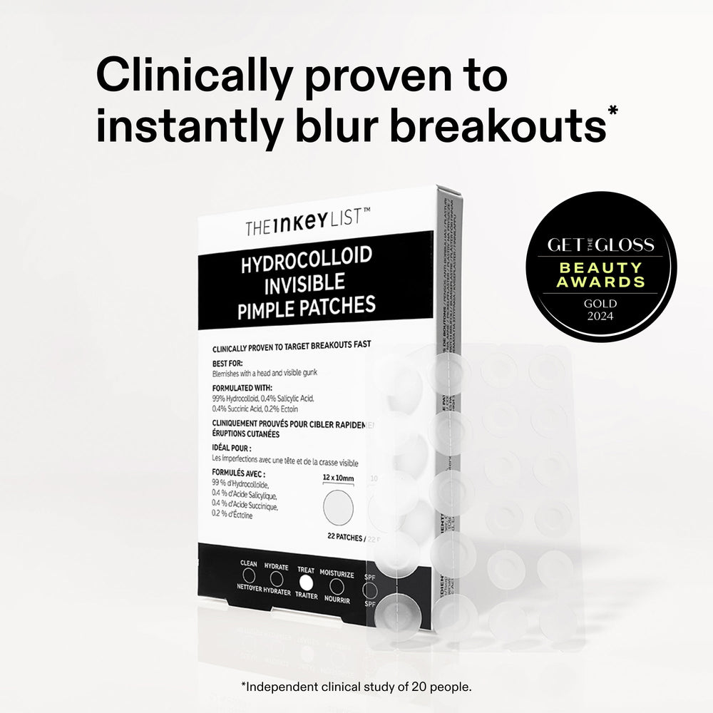 Hydrocolloid Invisible Pimple Patches - Pack of 22