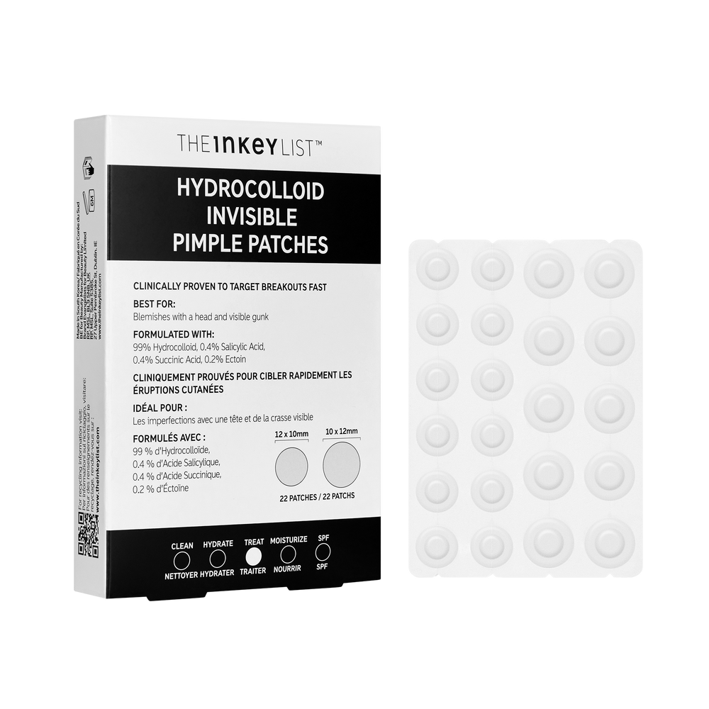 Hydrocolloid Invisible Pimple Patches - Pack of 22